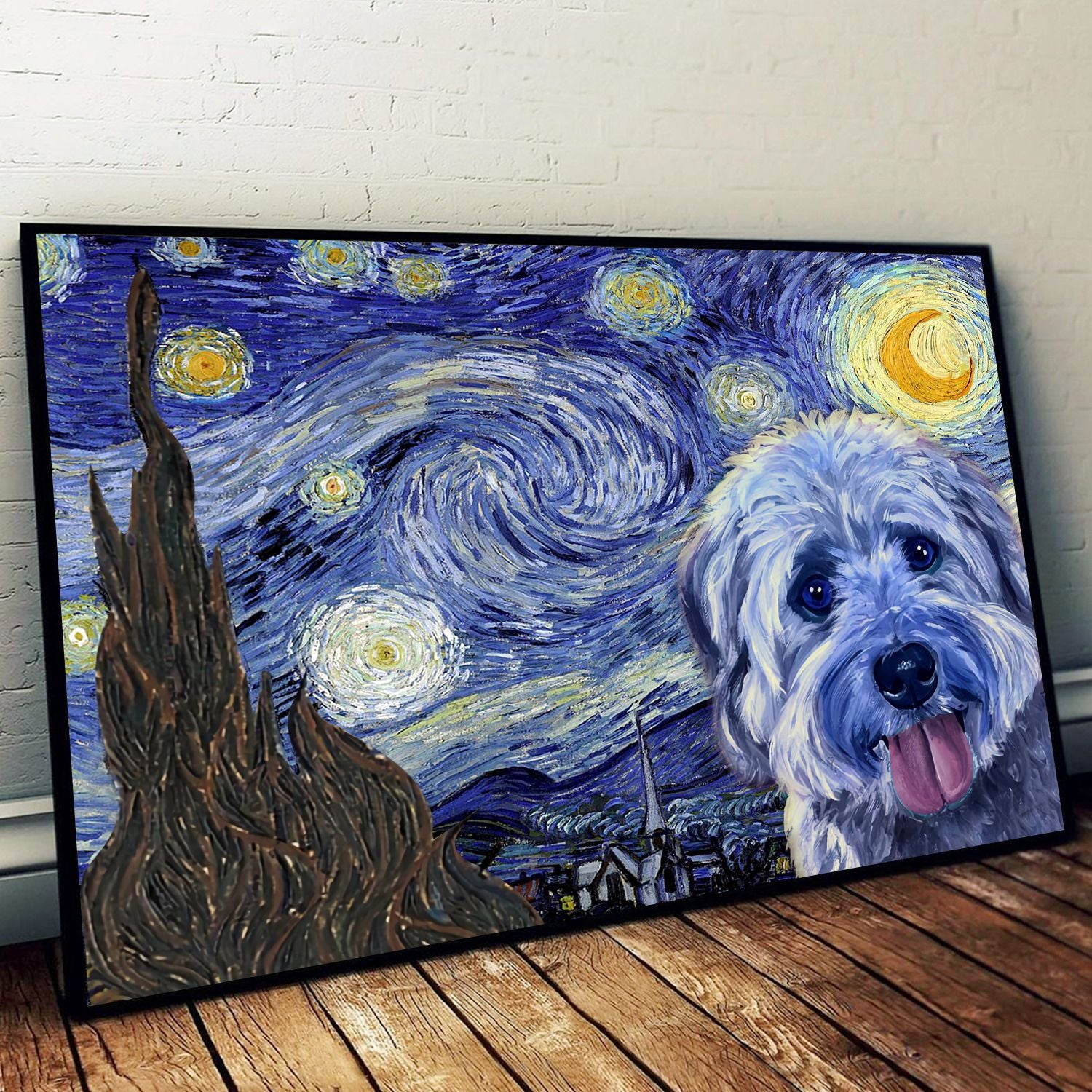 Havanese Poster Matte Canvas Dog Canvas Art Poster To Print Gift For Dog Lovers 1