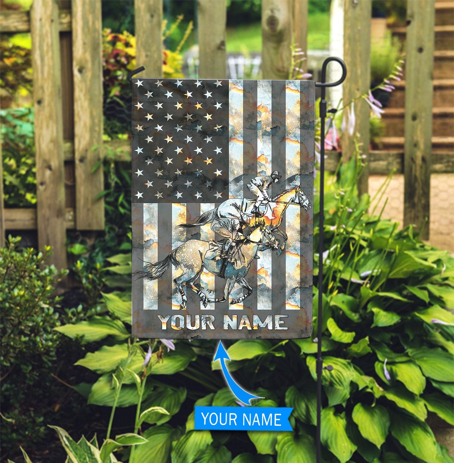 Horse Racing Personalized Garden Flag Flags For The Garden Outdoor Decoration 3 Horse Racing Personalized Garden Flag Flags For The Garden Outdoor Decoration 3