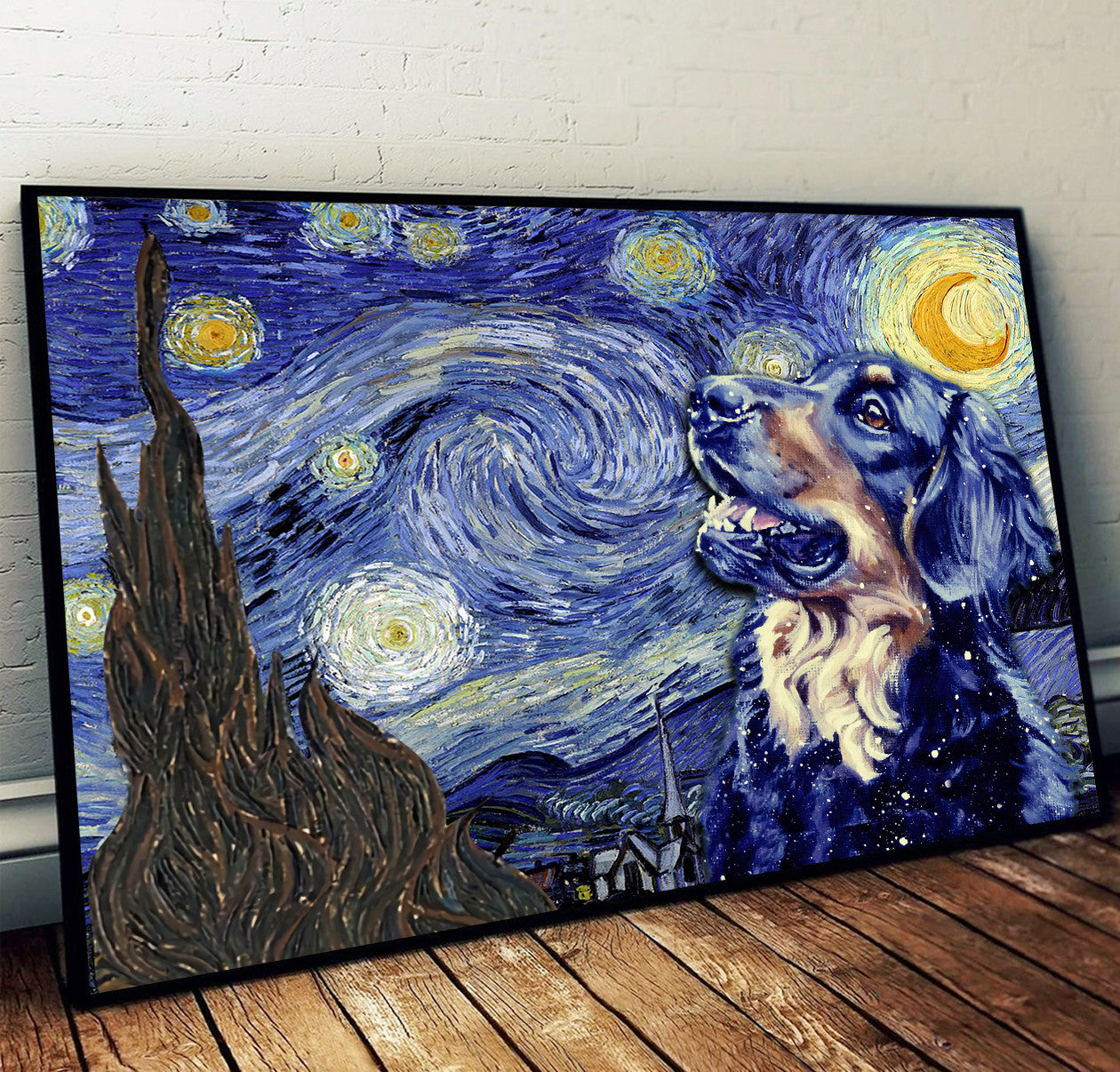 Hovawart Poster Matte Canvas Dog Wall Art Prints Painting On Canvas 1 Hovawart Poster Matte Canvas Dog Wall Art Prints Painting On Canvas 1