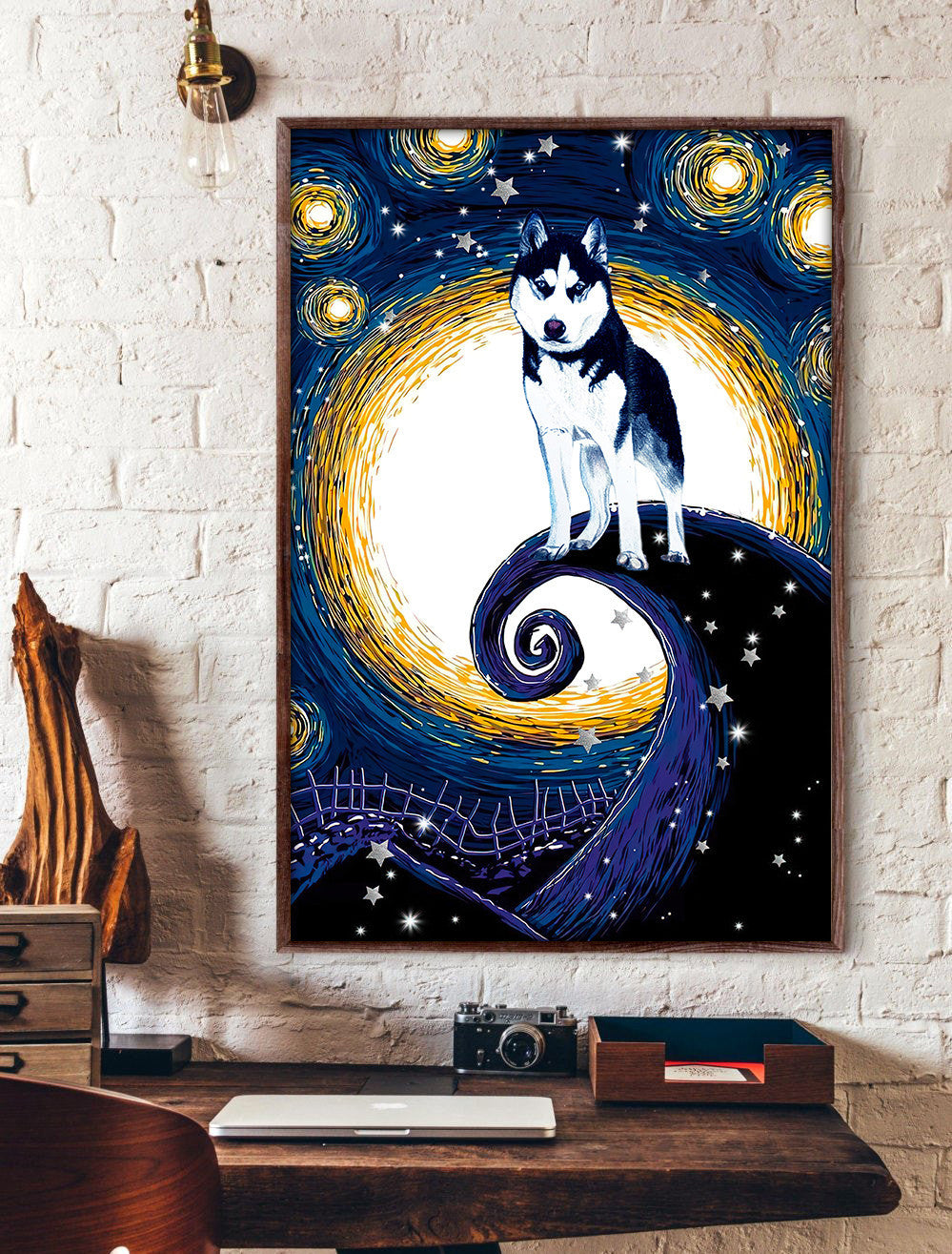 Husky Poster Canvas Dog Canvas Wall Art Dog Lovers Gifts For Him Or Her 4 Husky Poster Canvas Dog Canvas Wall Art Dog Lovers Gifts For Him Or Her 4