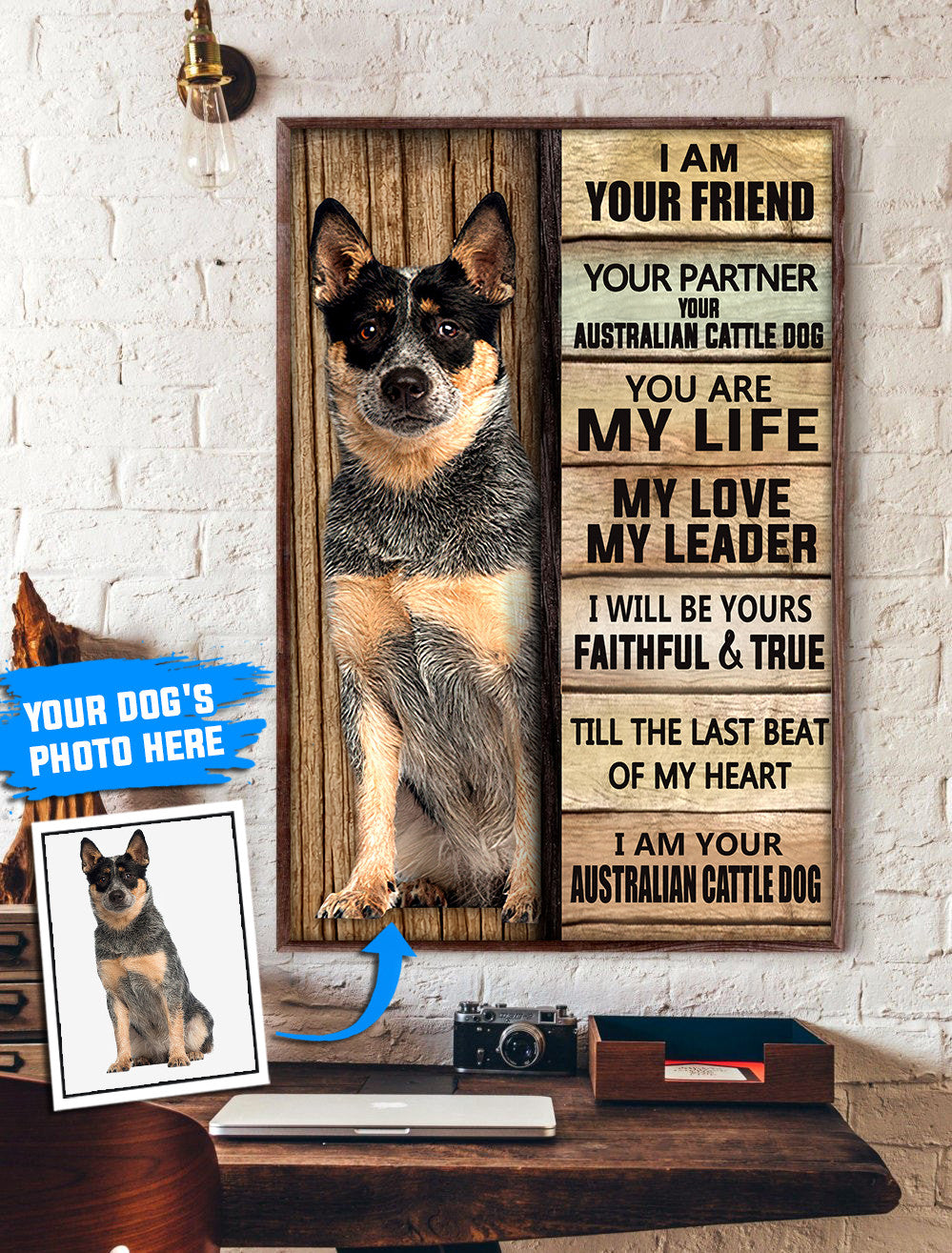 I Am Your Australian Cattle Dog Personalized Poster Canvas Dog Canvas Art Gift For Dog Lovers 1 I Am Your Australian Cattle Dog Personalized Poster Canvas Dog Canvas Art Gift For Dog Lovers 1