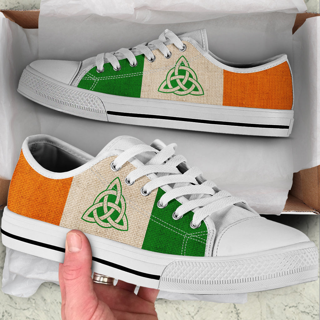 Irish Celtic Protection Ireland Flag Low Top Shoes Canvas Print Lowtop Casual Shoes Gift For Adults St. Patrick s Day Malalan 1 Irish Celtic Protection Ireland Flag Low Top Shoes Canvas Print Lowtop Casual Shoes Gift For Adults St. Patrick s Day Malalan 1