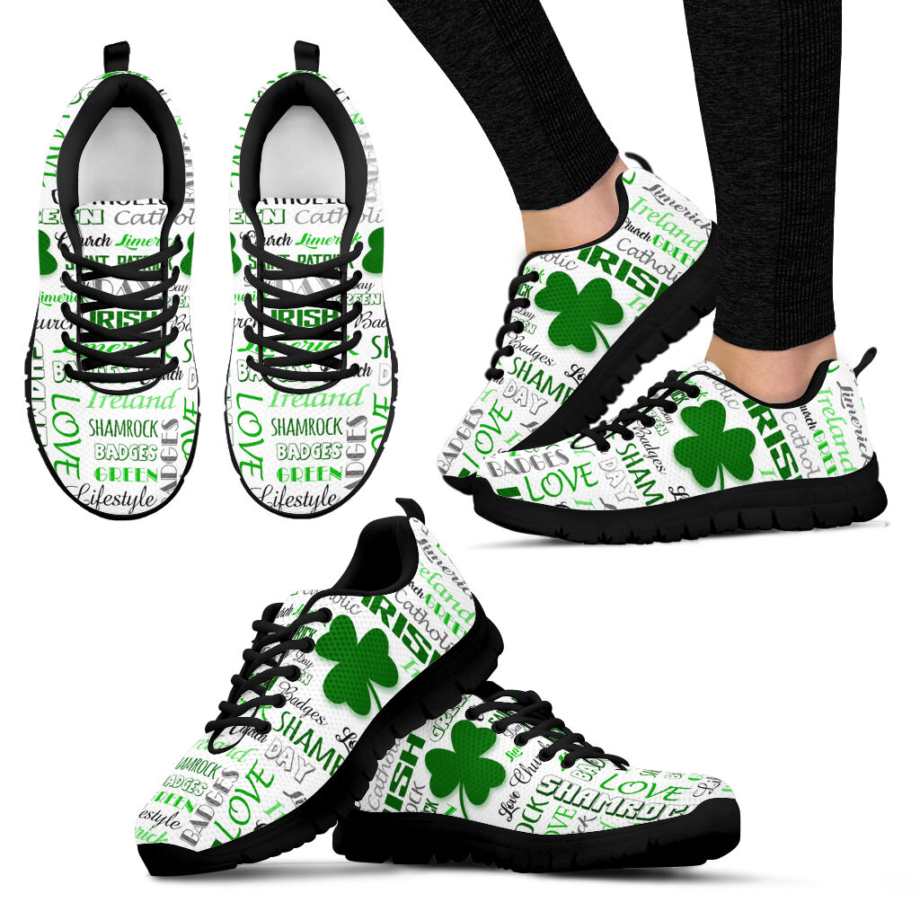 Irish Dance Born To Dance Shamrock Pattern Sneaker New Version Walking Running Lightweight Casual Shoes St. Patrick s Day Gift Malalan 1 Irish Dance Born To Dance Shamrock Pattern Sneaker New Version Walking Running Lightweight Casual Shoes St. Patrick s Day Gift Malalan 1