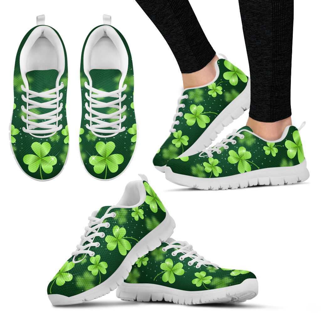 Irish Shamrock Light Sneaker Fashion Shoes Walking Running Lightweight Casual Shoes Irish Gift St.Patrick s Day Malalan 1