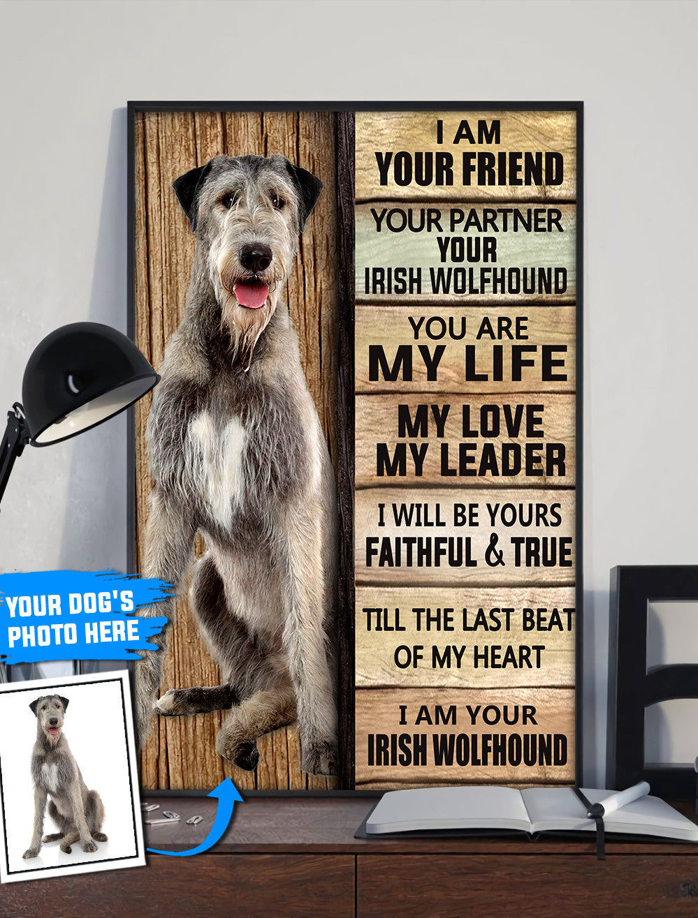 Irish Wolfhound Personalized Poster Canvas Dog Canvas Wall Art Best Gift For Dog Lovers 3 Irish Wolfhound Personalized Poster Canvas Dog Canvas Wall Art Best Gift For Dog Lovers 3