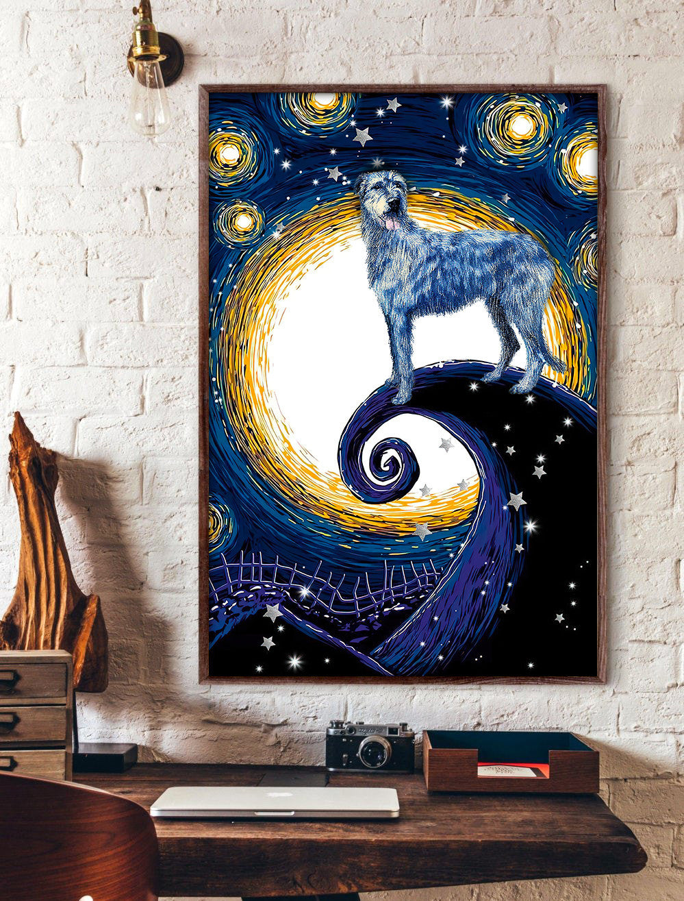 Irish Wolfhound Poster Canvas Dog Canvas Wall Art Dog Lovers Gifts For Him Or Her 4 Irish Wolfhound Poster Canvas Dog Canvas Wall Art Dog Lovers Gifts For Him Or Her 4