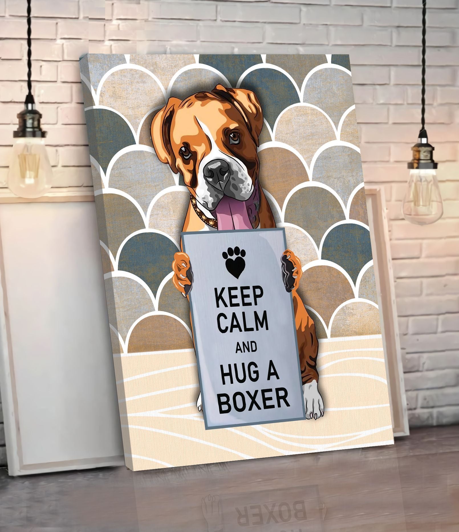 Keep Calm And Hug A Boxer Matte Canvas Dog Wall Art Poster To Print Housewarming Gifts 1 Keep Calm And Hug A Boxer Matte Canvas Dog Wall Art Poster To Print Housewarming Gifts 1