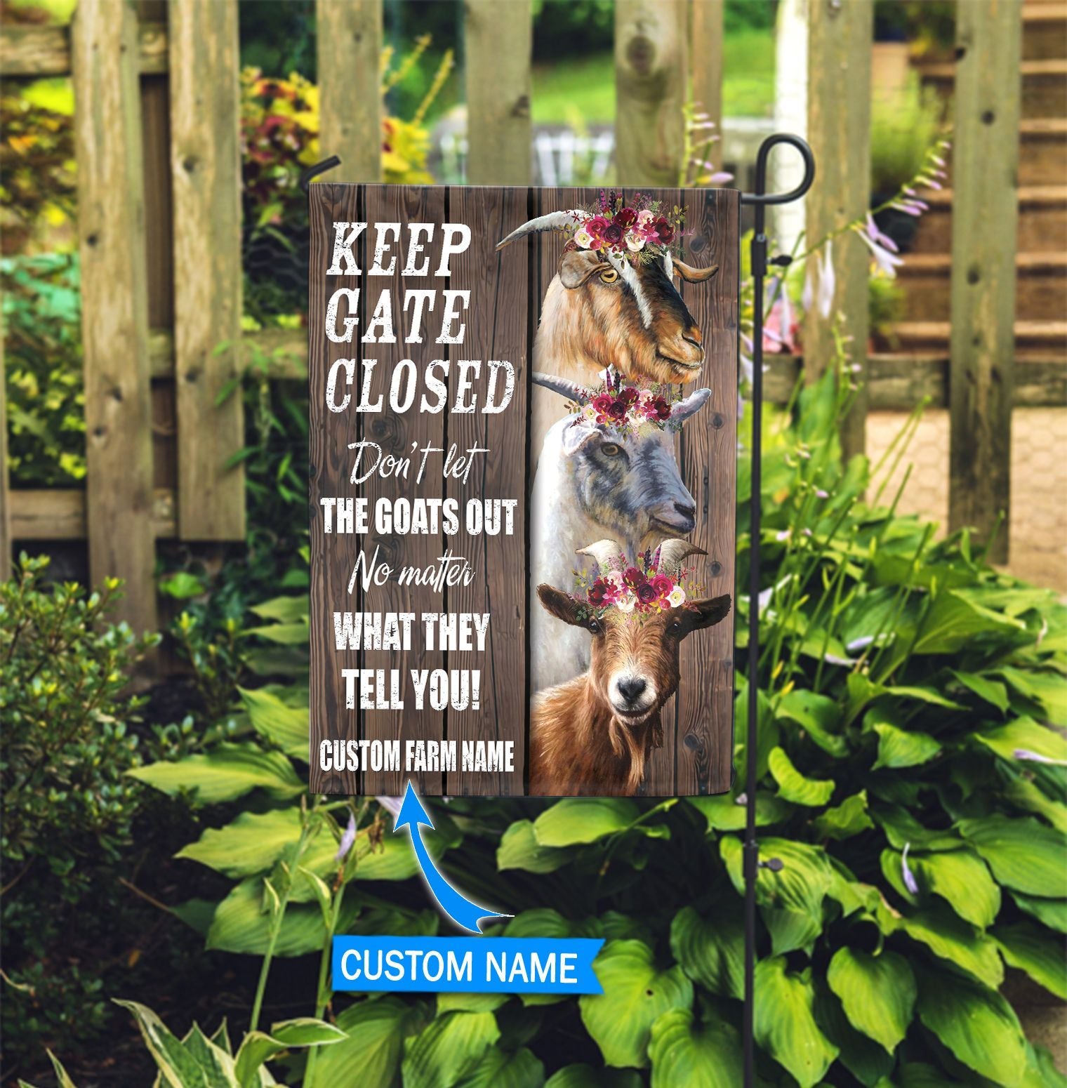 Keep The Gate Closed Goats Personalized Flag Flags For The Garden Outdoor Decoration 3 Keep The Gate Closed Goats Personalized Flag Flags For The Garden Outdoor Decoration 3