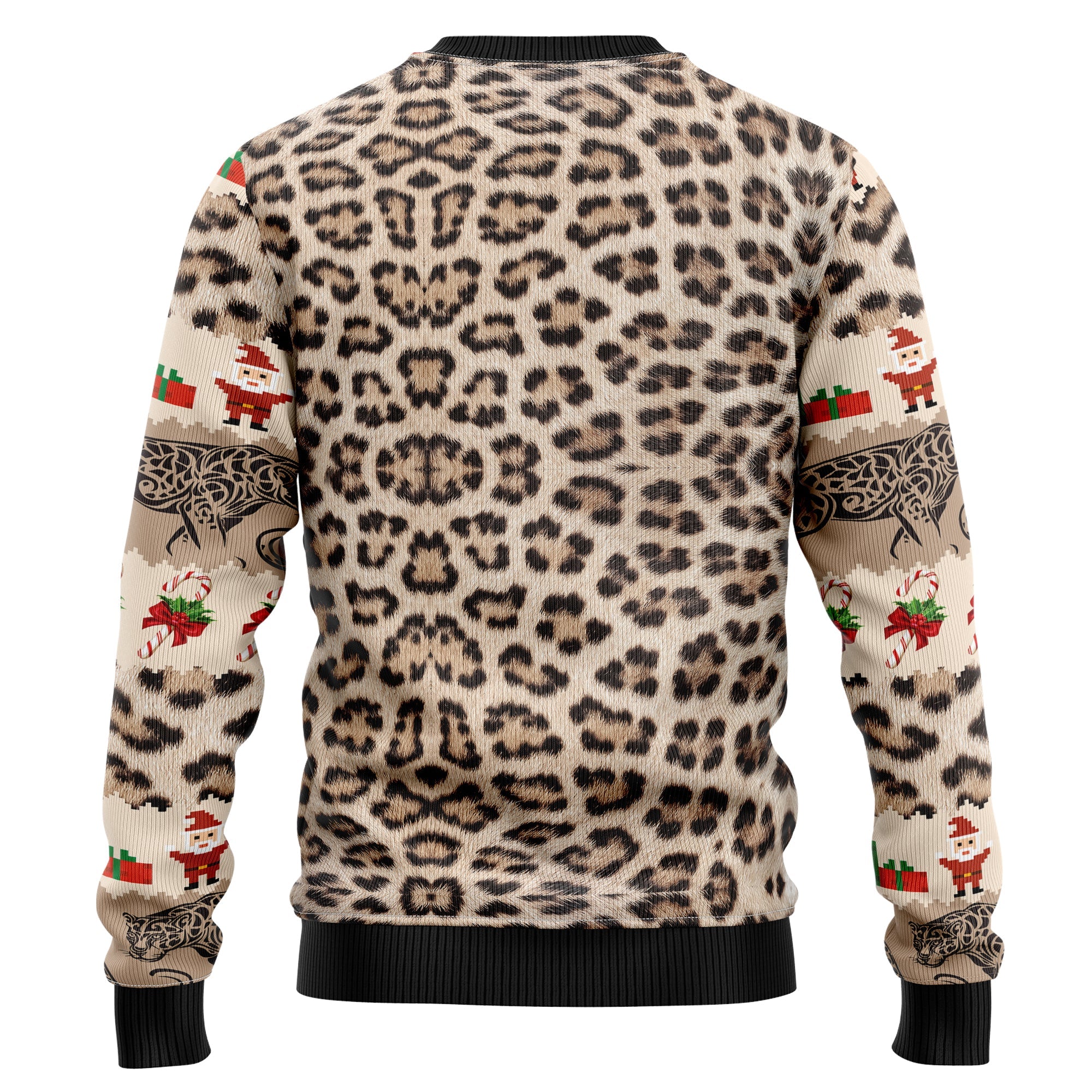Leopard Cute Face Ugly Christmas Sweater Funny Family Sweater Gifts Unisex Crewneck Sweater 10 Leopard Cute Face Ugly Christmas Sweater Funny Family Sweater Gifts Unisex Crewneck Sweater 10