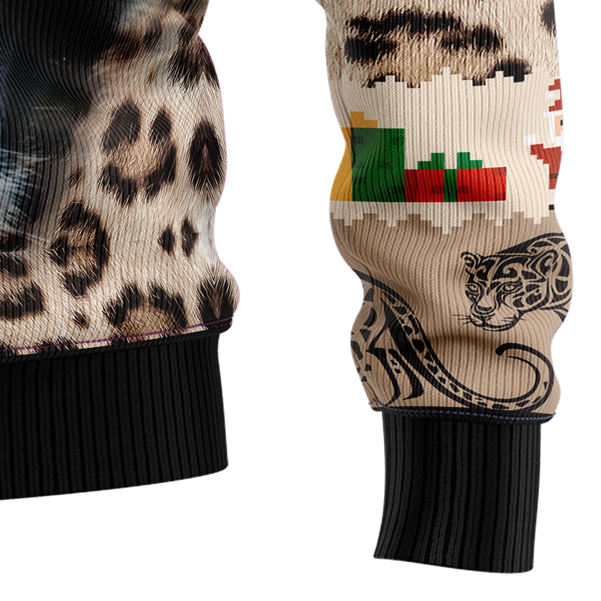 Leopard Cute Face Ugly Christmas Sweater Funny Family Sweater Gifts Unisex Crewneck Sweater 9 Leopard Cute Face Ugly Christmas Sweater Funny Family Sweater Gifts Unisex Crewneck Sweater 9