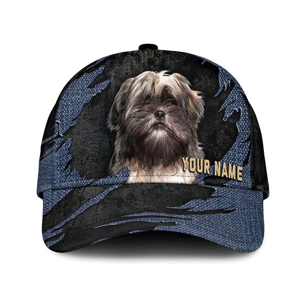 Lhasa Apso Jean Background Custom Name Cap Classic Baseball Cap All Over Print Gift For Dog Lovers 1 oh9rcb Lhasa Apso Jean Background Custom Name Cap Classic Baseball Cap All Over Print Gift For Dog Lovers 1 oh9rcb