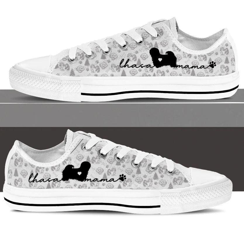 Lhasa Apso Low Top Shoes Dog Walking Shoes Men Women Dog Memorial Gift 3 Lhasa Apso Low Top Shoes Dog Walking Shoes Men Women Dog Memorial Gift 3