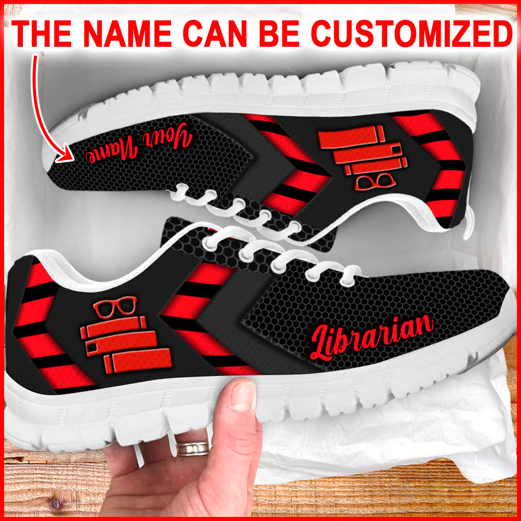 Librarian Simplify Style Sneakers Walking Shoes Personalized Custom Best Gift For Men And Women 1 Librarian Simplify Style Sneakers Walking Shoes Personalized Custom Best Gift For Men And Women 1