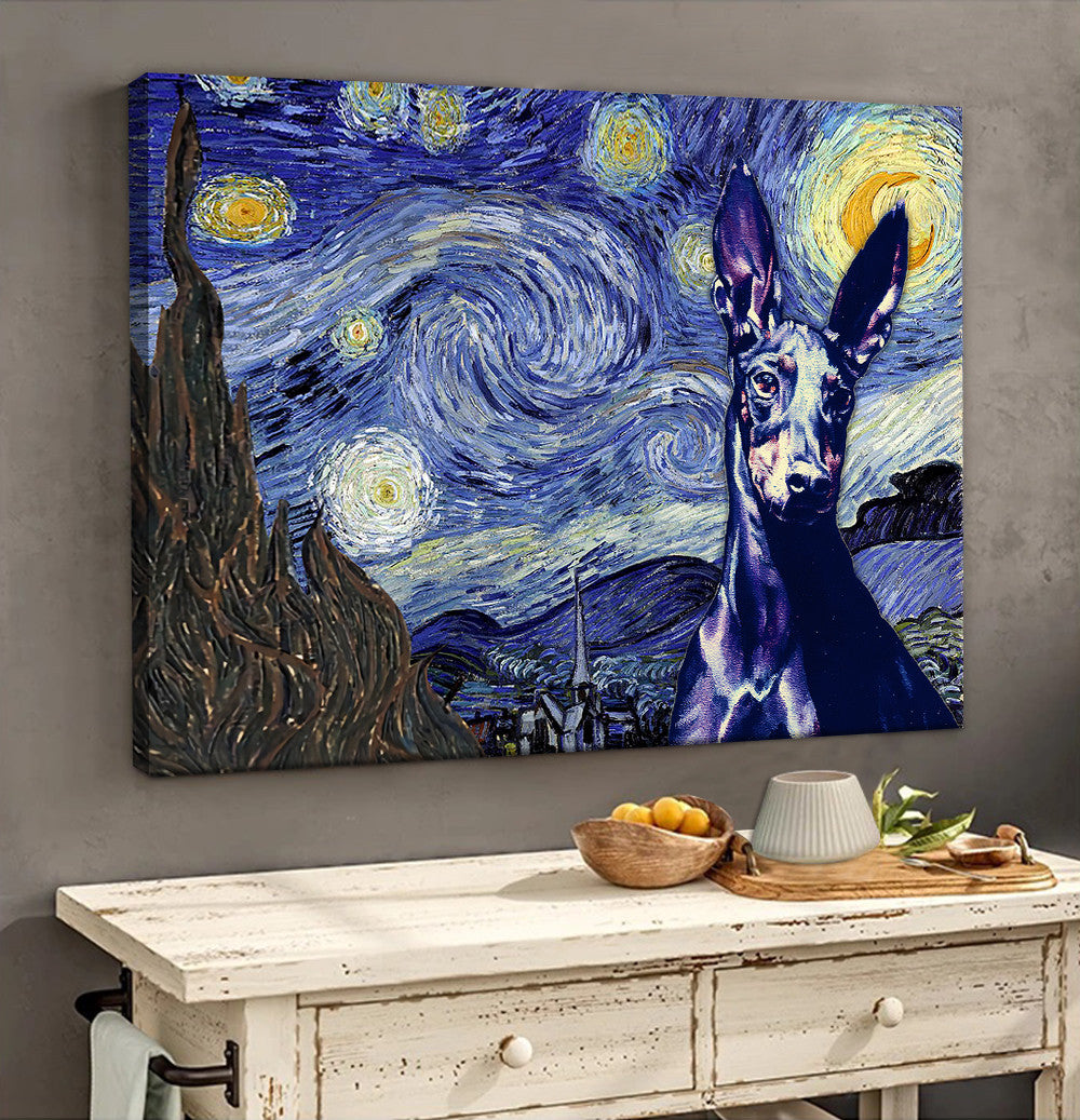 Manchester Terrier Poster Matte Canvas Dog Wall Art Prints Painting On Canvas 2 Manchester Terrier Poster Matte Canvas Dog Wall Art Prints Painting On Canvas 2