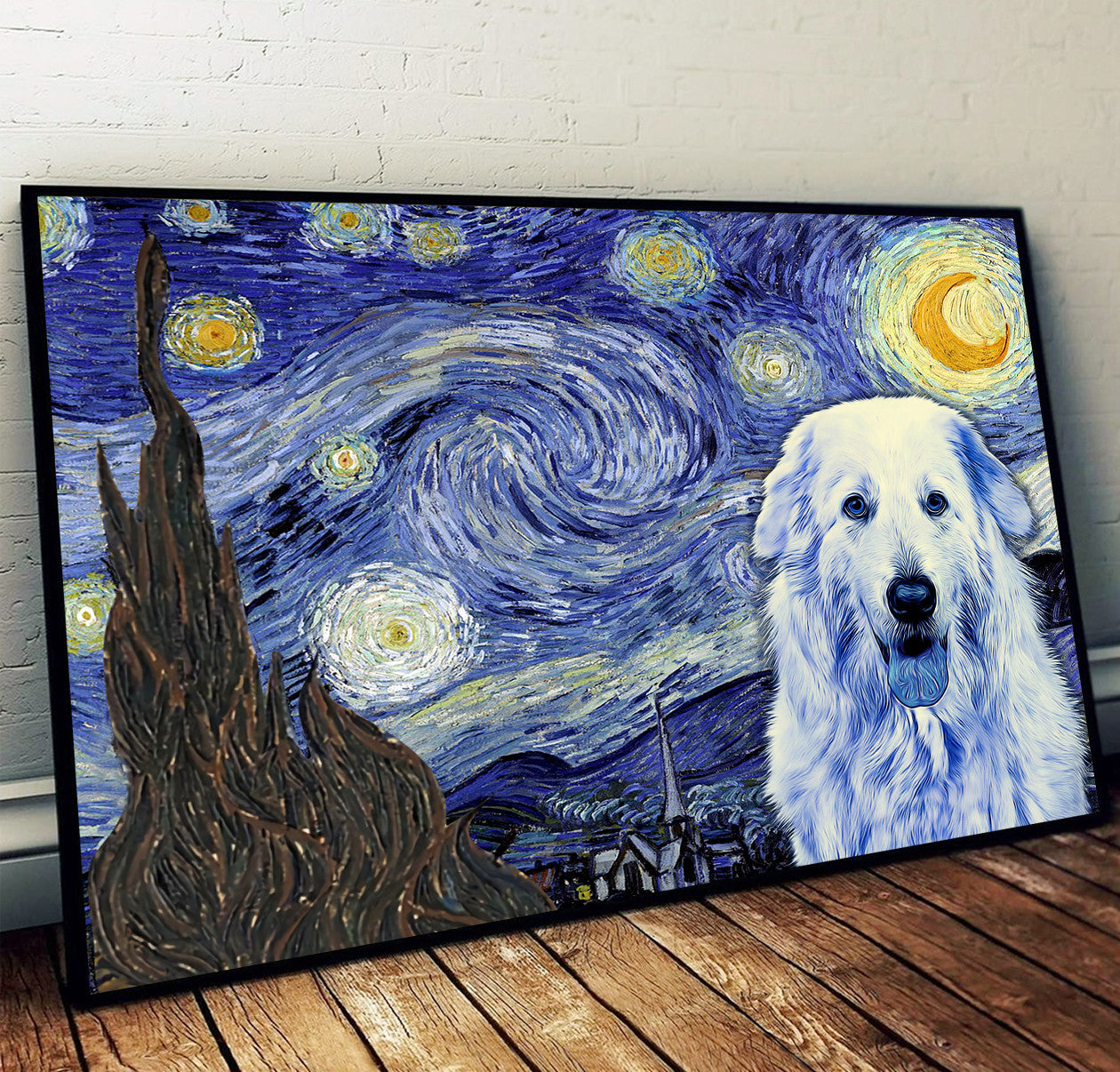 Maremma Sheepdog Poster Matte Canvas Dog Wall Art Prints Painting On Canvas 1 Maremma Sheepdog Poster Matte Canvas Dog Wall Art Prints Painting On Canvas 1