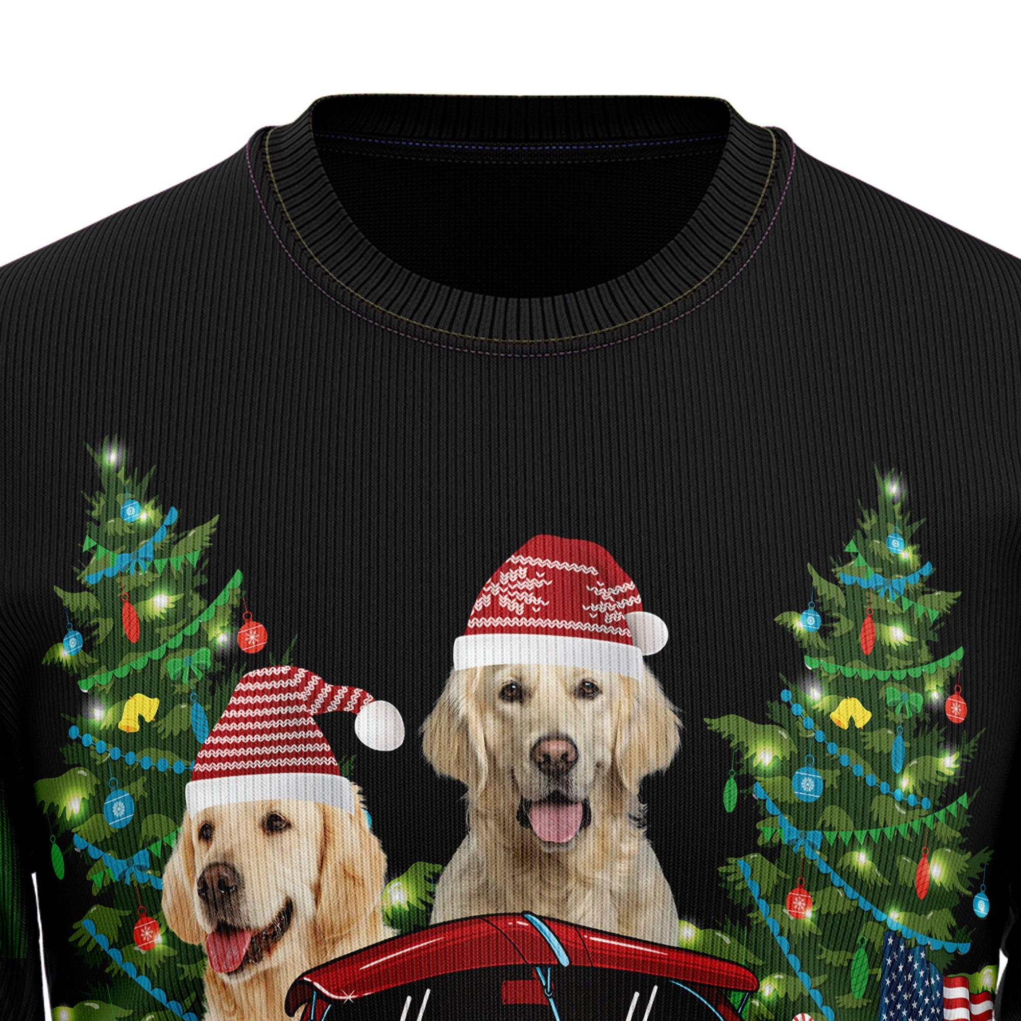 Merry Christmas Golden Retriever Ugly Christmas Sweater Gift For Pet Lovers Unisex Crewneck Sweater 5 Merry Christmas Golden Retriever Ugly Christmas Sweater Gift For Pet Lovers Unisex Crewneck Sweater 5
