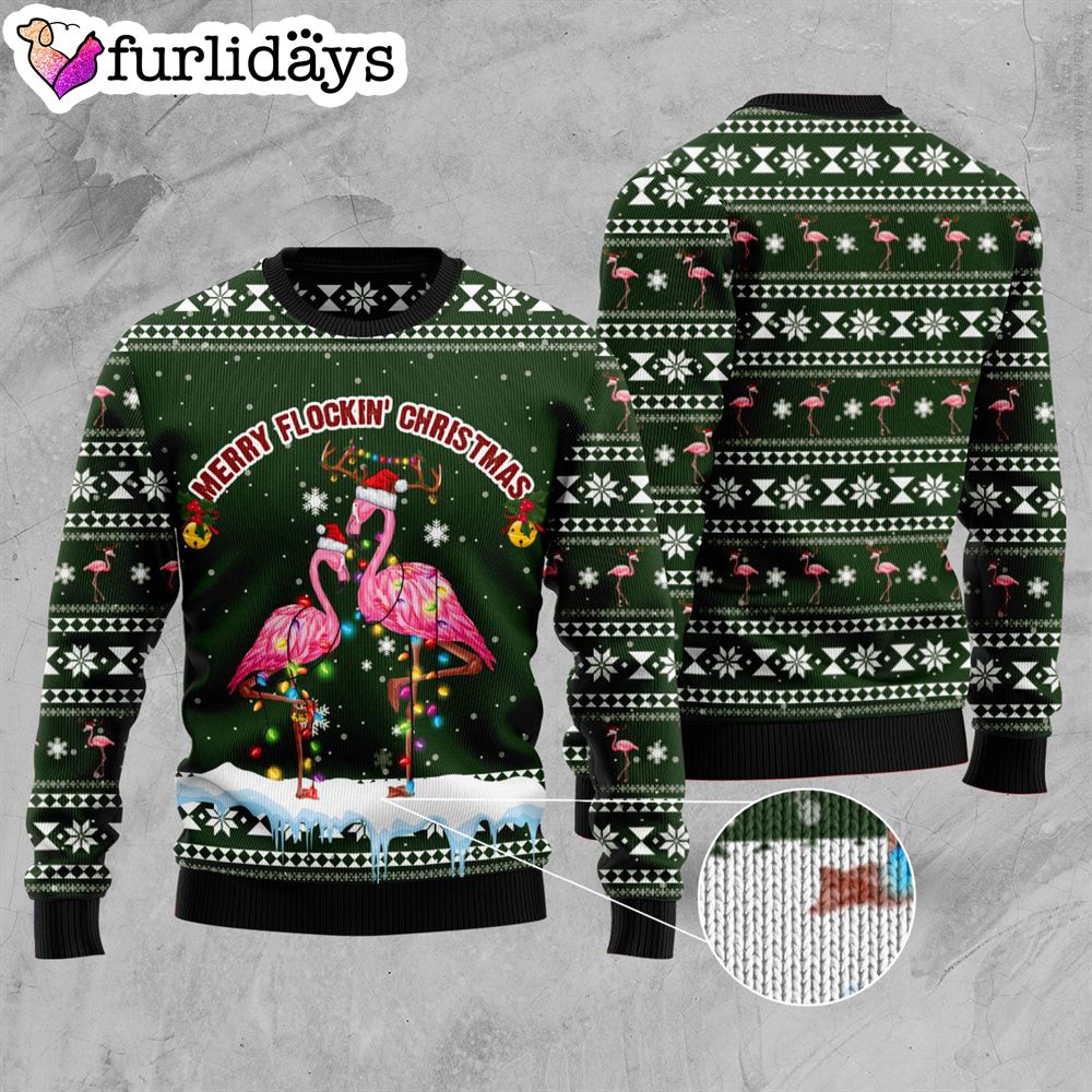 Merry Flockin Christmas Ugly Christmas Sweater Gift For Pet Lovers Christmas Outfits Gift 3 Merry Flockin Christmas Ugly Christmas Sweater Gift For Pet Lovers Christmas Outfits Gift 3