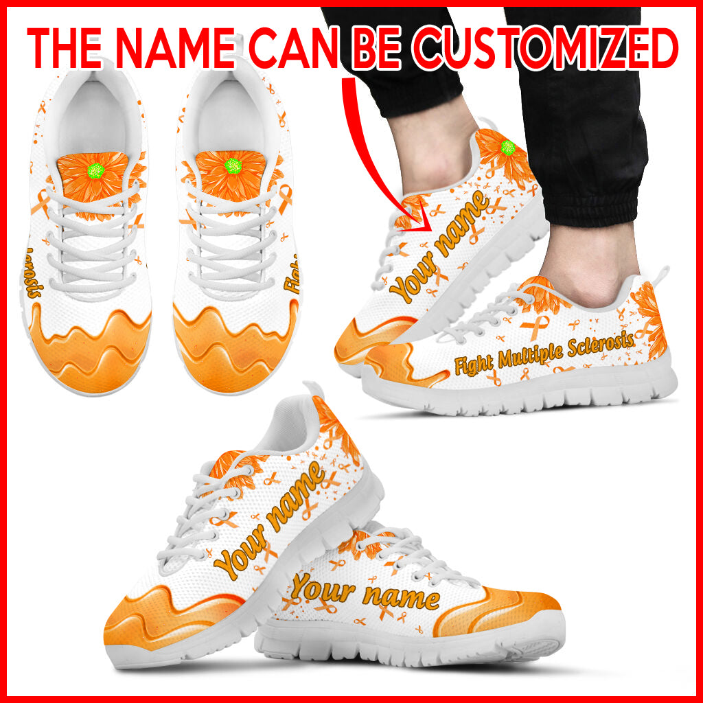 Multiple Sclerosis Shoes Daisy Flower Fashion Sneaker Walking Shoes Personalized Custom Best Gift For Men And Women 1 Multiple Sclerosis Shoes Daisy Flower Fashion Sneaker Walking Shoes Personalized Custom Best Gift For Men And Women 1