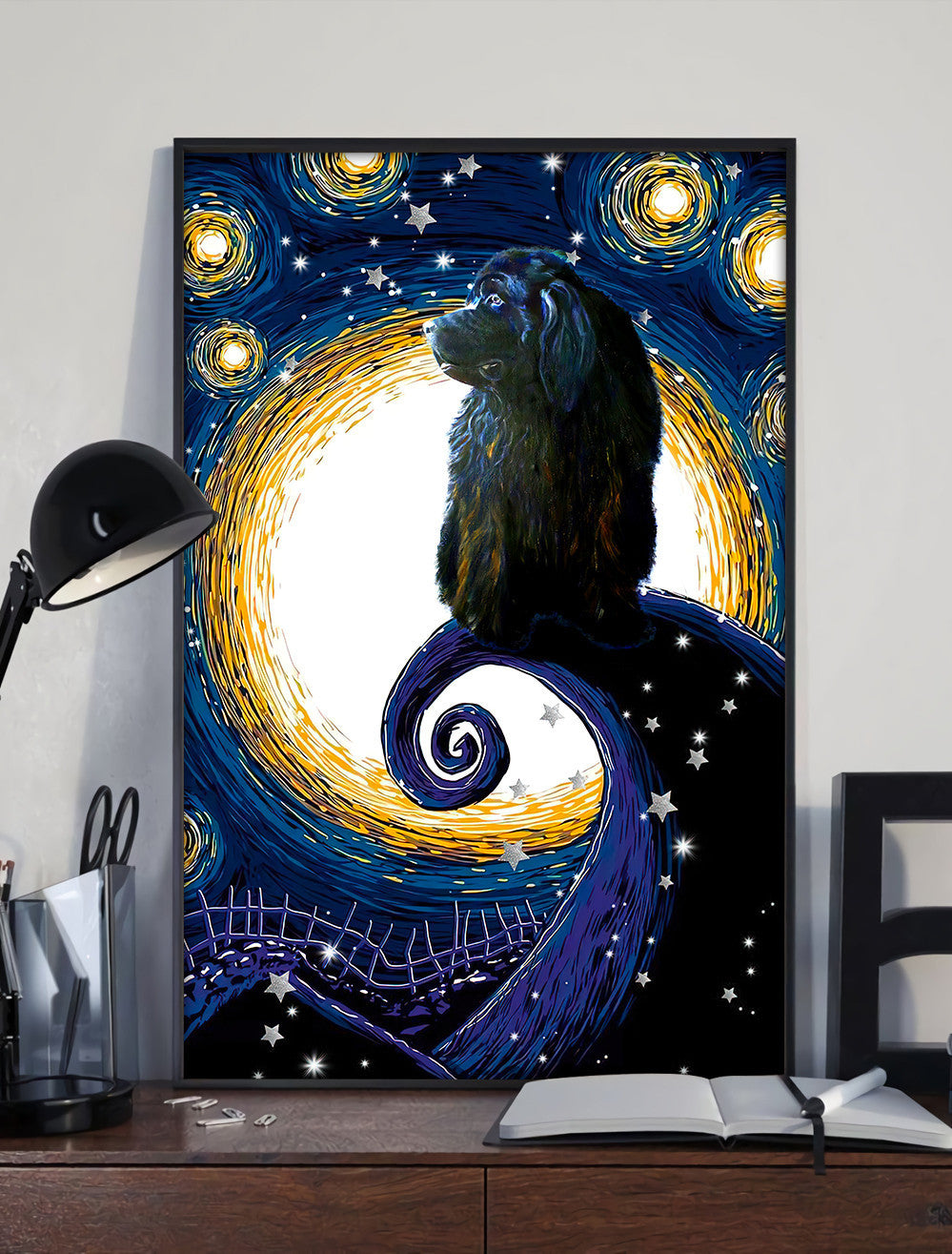 Newfoundland Poster Canvas Dog Canvas Wall Art Dog Lovers Gifts For Him Or Her 4 Newfoundland Poster Canvas Dog Canvas Wall Art Dog Lovers Gifts For Him Or Her 4