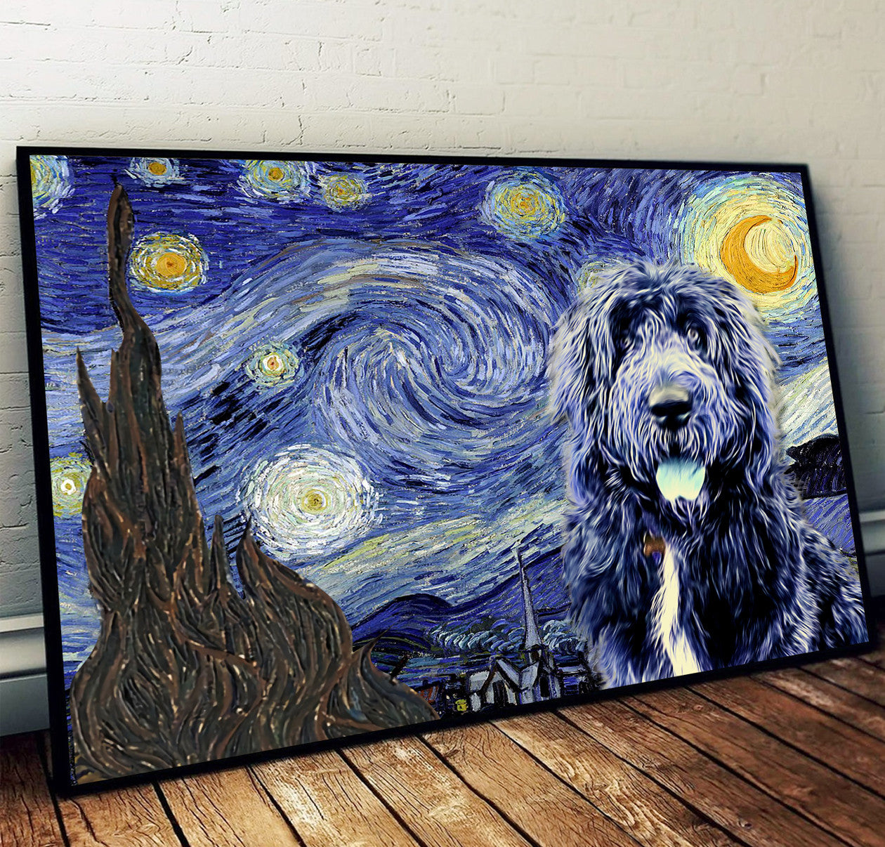Newfypoo Poster Matte Canvas Dog Wall Art Prints Painting On Canvas 1 Newfypoo Poster Matte Canvas Dog Wall Art Prints Painting On Canvas 1
