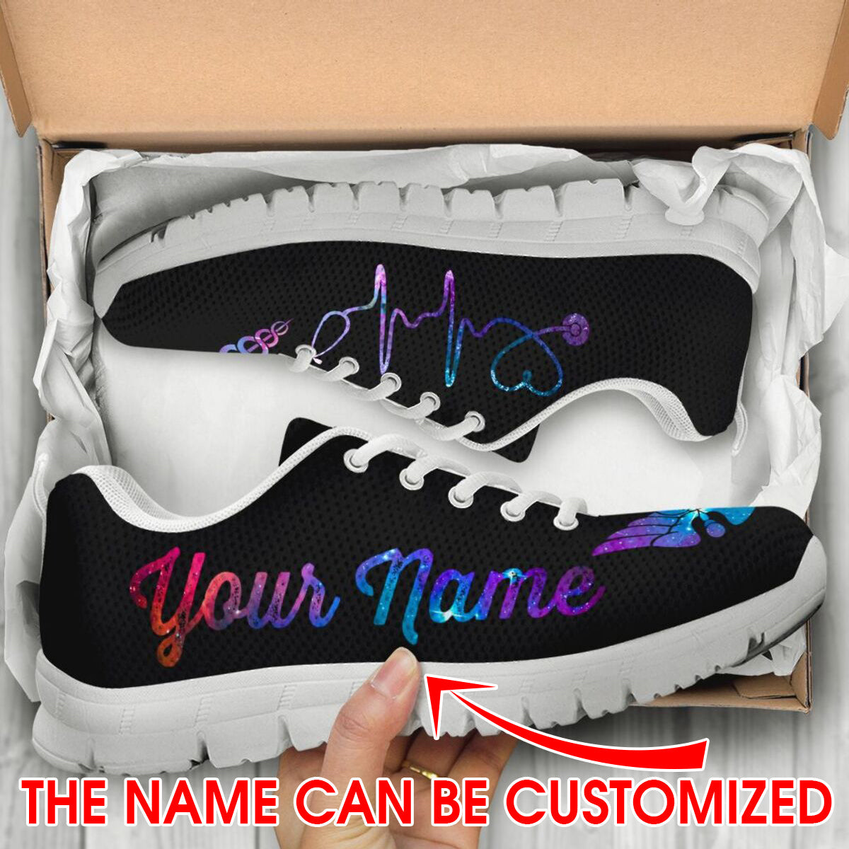 Nurse Galaxy Customized Name Shoes Fashion Sneaker For Men And Women Comfortable Walking Running Lightweight Casual Shoes Malalan 1 Nurse Galaxy Customized Name Shoes Fashion Sneaker For Men And Women Comfortable Walking Running Lightweight Casual Shoes Malalan 1