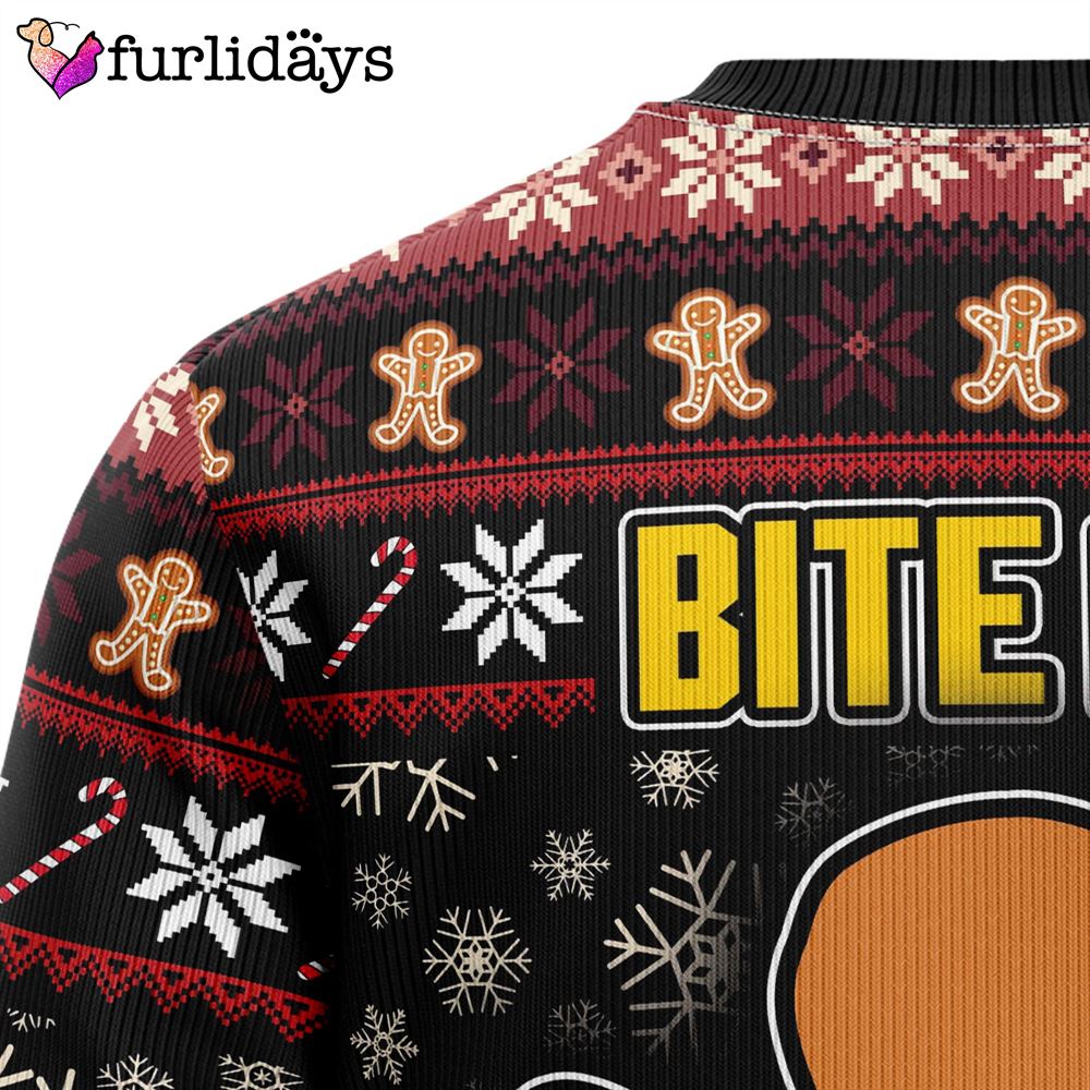 Oh Snap Gingerbread Ugly Christmas Sweater Gift For Pet Lovers Unisex Crewneck Sweater 11