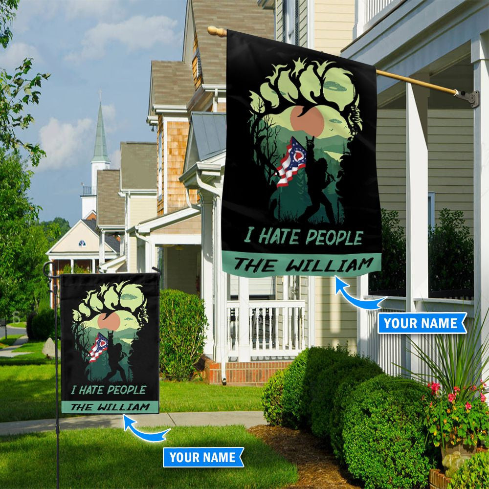 Ohio Bigfoot Personalized Flag Flags For The Garden Outdoor Decoration 1 Ohio Bigfoot Personalized Flag Flags For The Garden Outdoor Decoration 1