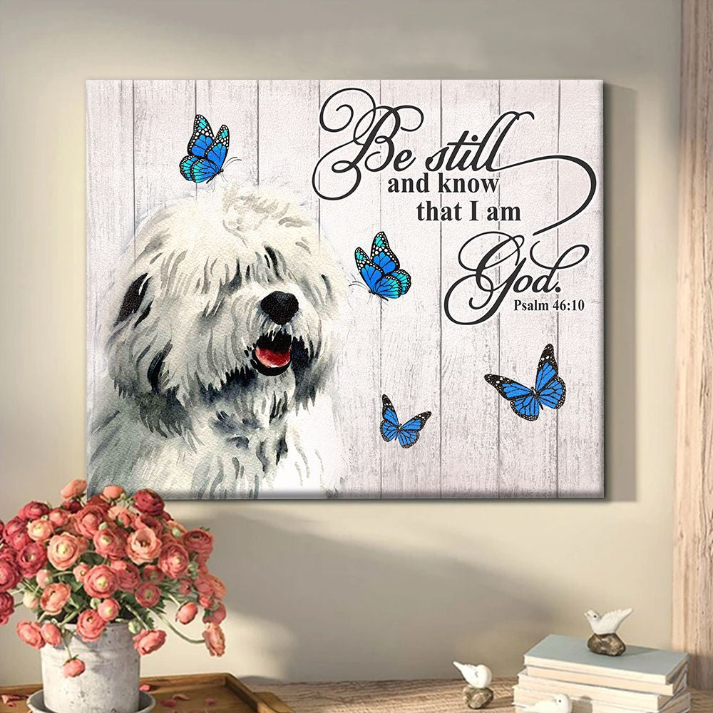 Old English Sheepdog Matte Canvas Dog Wall Art Prints Canvas Wall Art Decor 3 Old English Sheepdog Matte Canvas Dog Wall Art Prints Canvas Wall Art Decor 3