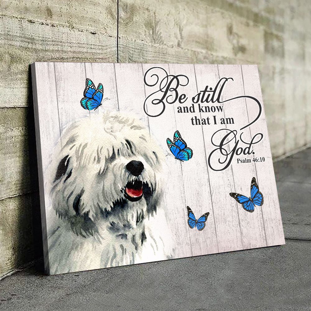 Old English Sheepdog Matte Canvas Dog Wall Art Prints Canvas Wall Art Decor 4 Old English Sheepdog Matte Canvas Dog Wall Art Prints Canvas Wall Art Decor 4