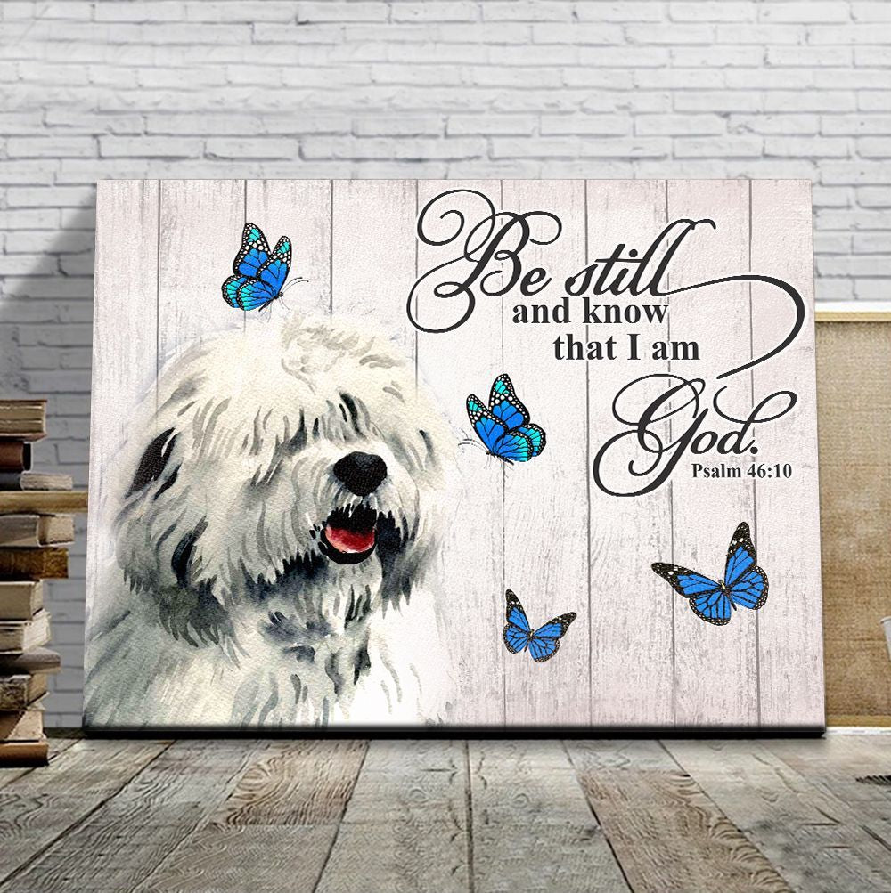 Old English Sheepdog Matte Canvas Dog Wall Art Prints Canvas Wall Art Decor 5 Old English Sheepdog Matte Canvas Dog Wall Art Prints Canvas Wall Art Decor 5