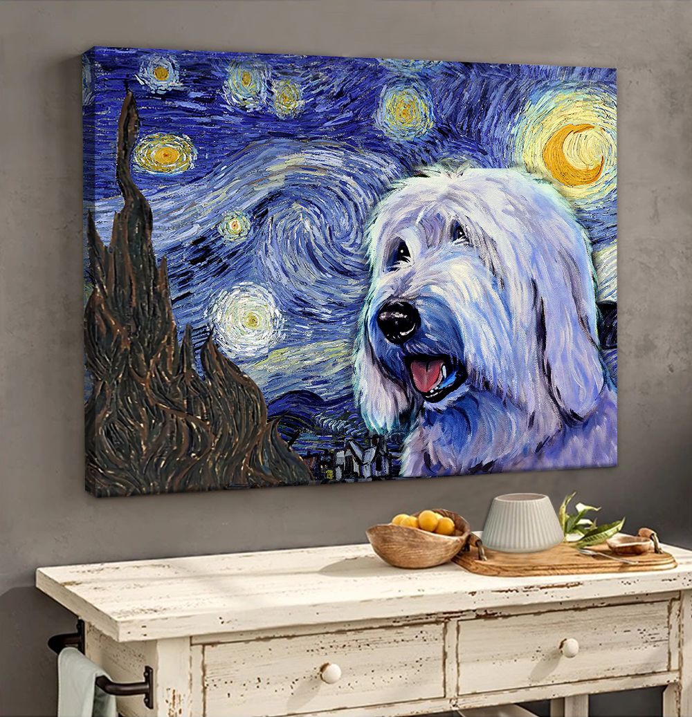 Old English Sheepdog Poster Matte Canvas Dog Wall Art Prints Canvas Wall Art Decor 2 Old English Sheepdog Poster Matte Canvas Dog Wall Art Prints Canvas Wall Art Decor 2