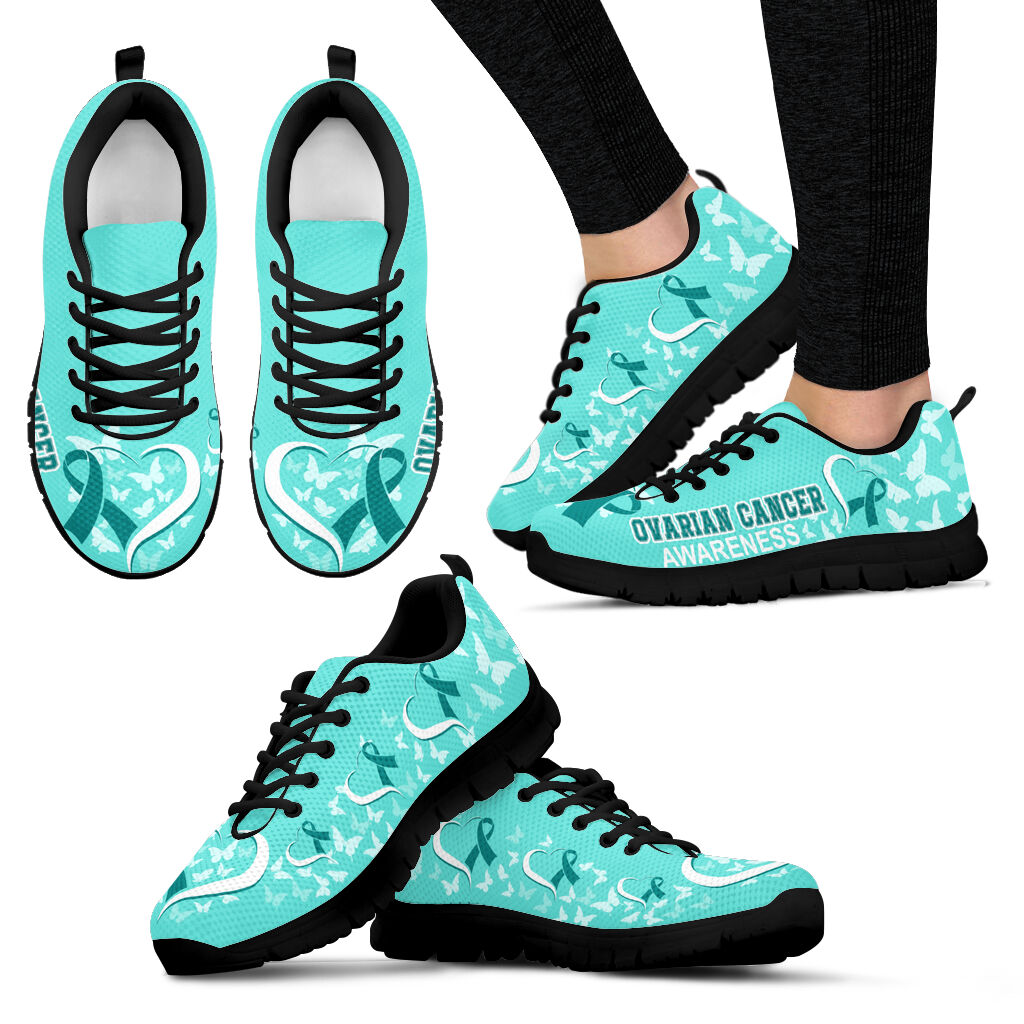 Ovarian Cancer Shoes Awareness Heart Ribbon Sneaker Walking Shoes Best Gift For Men And Women Malalan 1 Ovarian Cancer Shoes Awareness Heart Ribbon Sneaker Walking Shoes Best Gift For Men And Women Malalan 1