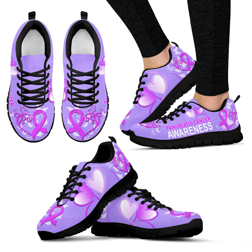 Pancreatic Cancer Shoes Awareness Heart Sneaker Walking Shoes Best Gift For Men And Women Malalan 1 Pancreatic Cancer Shoes Awareness Heart Sneaker Walking Shoes Best Gift For Men And Women Malalan 1