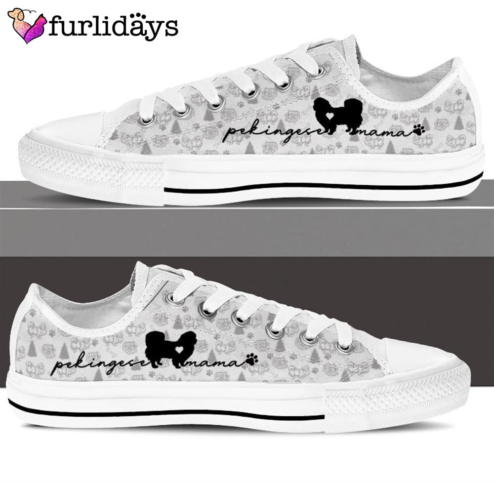 Pekingese Low Top Shoes Dog Walking Shoes Men Women Dog Memorial Gift 3