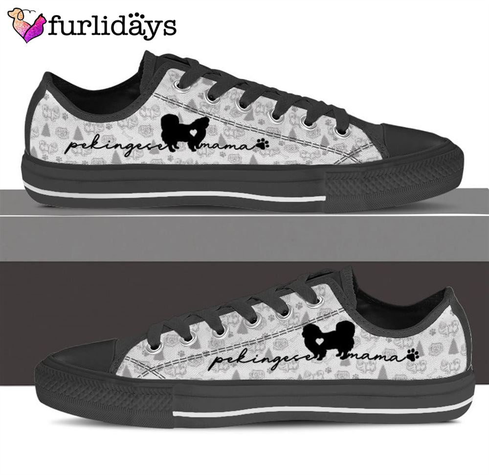 Pekingese Low Top Shoes Dog Walking Shoes Men Women Dog Memorial Gift 4
