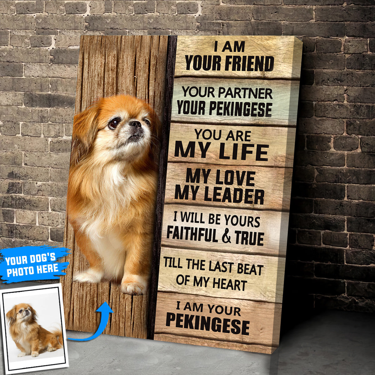 Pekingese Personalized Poster Canvas Dog Canvas Wall Art Dog Lovers Gifts For Him Or Her 2 Pekingese Personalized Poster Canvas Dog Canvas Wall Art Dog Lovers Gifts For Him Or Her 2