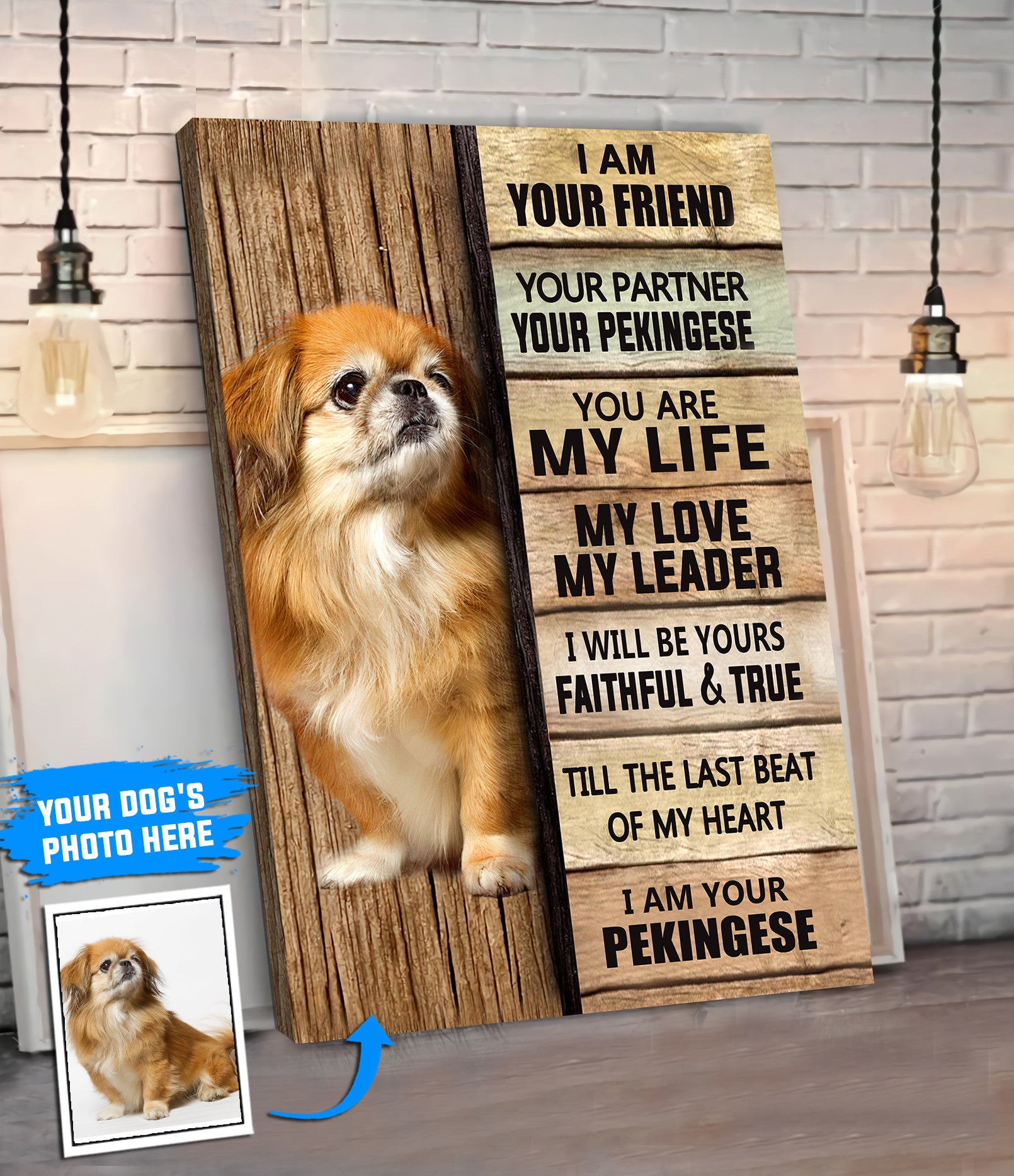 Pekingese Personalized Poster Canvas Dog Canvas Wall Art Dog Lovers Gifts For Him Or Her 4 Pekingese Personalized Poster Canvas Dog Canvas Wall Art Dog Lovers Gifts For Him Or Her 4