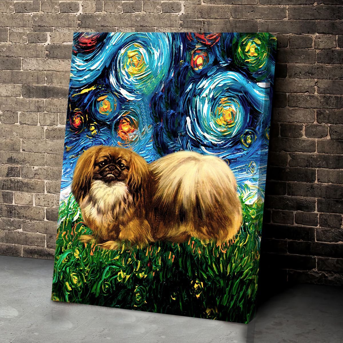 Pekingese Poster Matte Canvas Dog Canvas Art Poster To Print Gift For Dog Lovers 1 Pekingese Poster Matte Canvas Dog Canvas Art Poster To Print Gift For Dog Lovers 1