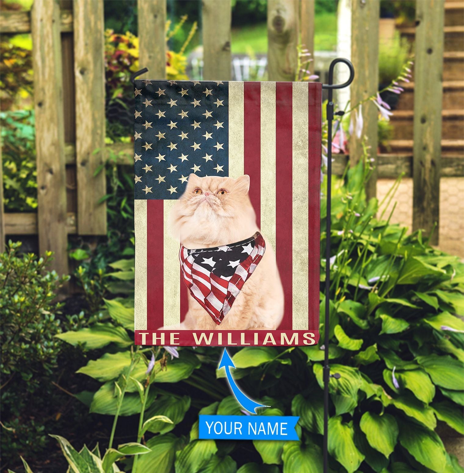 Persian Cat Personalized Garden Flag Custom Cat Garden Flags Cat Flag For House 1 Persian Cat Personalized Garden Flag Custom Cat Garden Flags Cat Flag For House 1