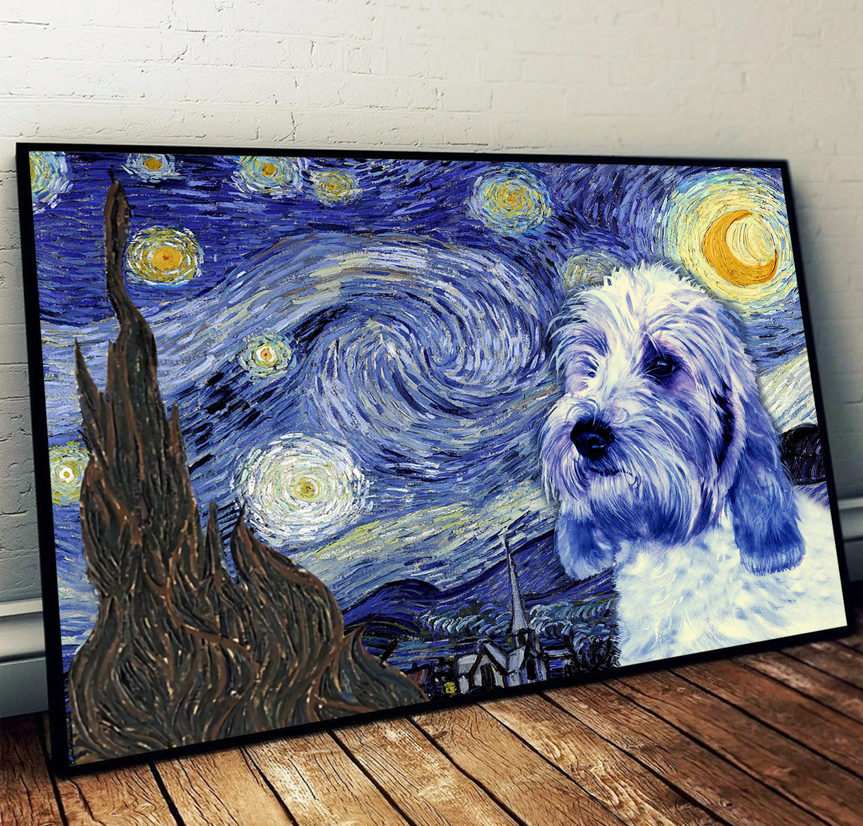 Petit Basset Griffon Vende CC 81en Poster Matte Canvas Dog Wall Art Prints Painting On Canvas 1 Petit Basset Griffon Vende CC 81en Poster Matte Canvas Dog Wall Art Prints Painting On Canvas 1