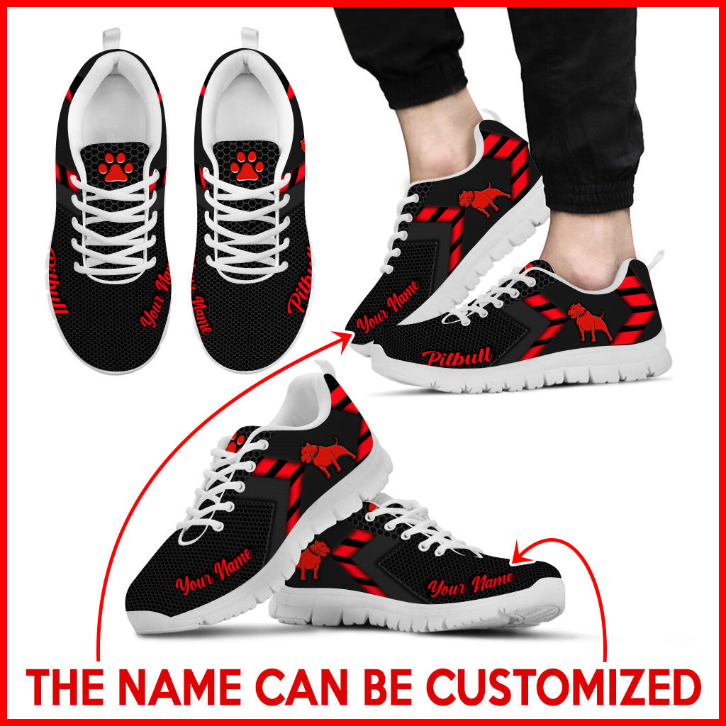 Pitbull Dog Simplify Style Sneakers Personalized Custom Best Shoes For Dog Lover Best Gift For Dog Mom 2 Pitbull Dog Simplify Style Sneakers Personalized Custom Best Shoes For Dog Lover Best Gift For Dog Mom 2