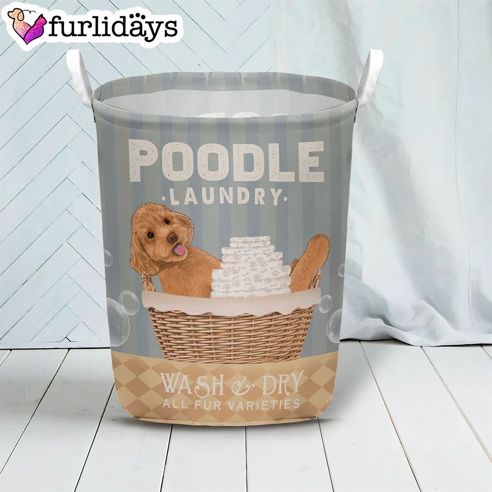 Poodle Wash And Dry Laundry Basket Dog Laundry Basket Christmas Gift For Her Home Decor 3 Poodle Wash And Dry Laundry Basket Dog Laundry Basket Christmas Gift For Her Home Decor 3