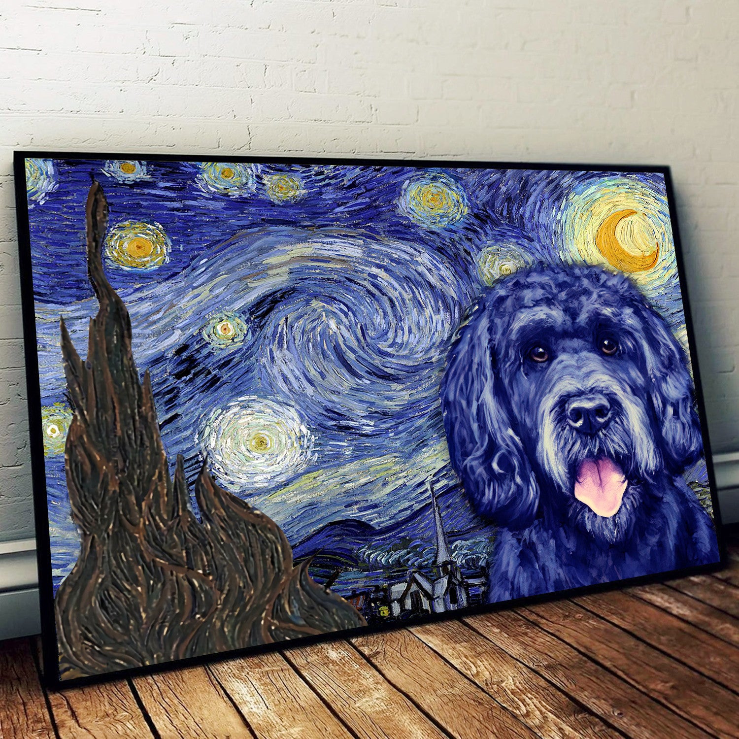 Portuguese Water Dog Poster Matte Canvas Dog Wall Art Prints Canvas Wall Art Decor 1 Portuguese Water Dog Poster Matte Canvas Dog Wall Art Prints Canvas Wall Art Decor 1