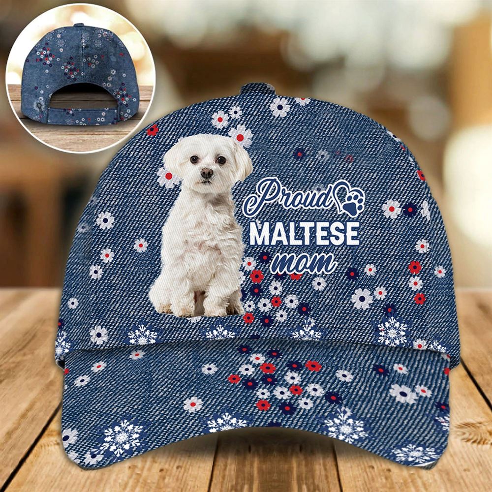 Proud Maltese Mom Caps Hat For Going Out With Pets Dog Caps Gifts For Friends 1 qqbzow Proud Maltese Mom Caps Hat For Going Out With Pets Dog Caps Gifts For Friends 1 qqbzow