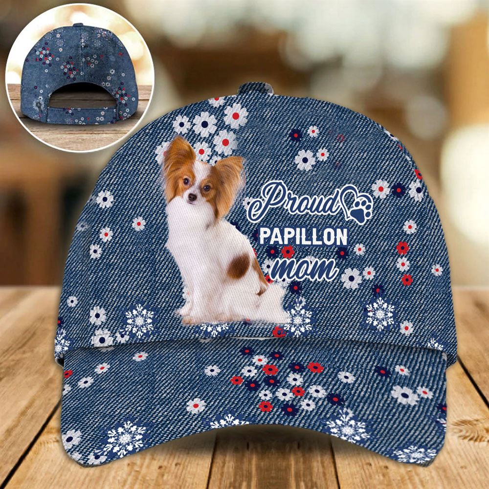 Proud Papillon Mom Caps Hats For Walking With Pets Dog Hats Gifts For Relatives 1 vfcvo3 Proud Papillon Mom Caps Hats For Walking With Pets Dog Hats Gifts For Relatives 1 vfcvo3