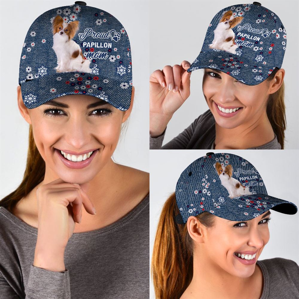 Proud Papillon Mom Caps Hats For Walking With Pets Dog Hats Gifts For Relatives 2 fh0lzc Proud Papillon Mom Caps Hats For Walking With Pets Dog Hats Gifts For Relatives 2 fh0lzc