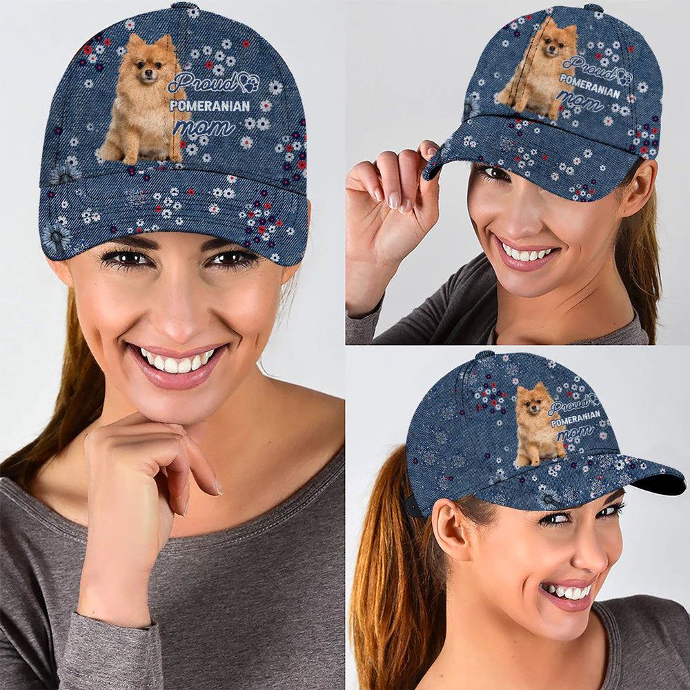 Proud Pomeranian Mom Caps Hat For Going Out With Pets Dog Hats Gifts For Relatives 2 qnebtn Proud Pomeranian Mom Caps Hat For Going Out With Pets Dog Hats Gifts For Relatives 2 qnebtn