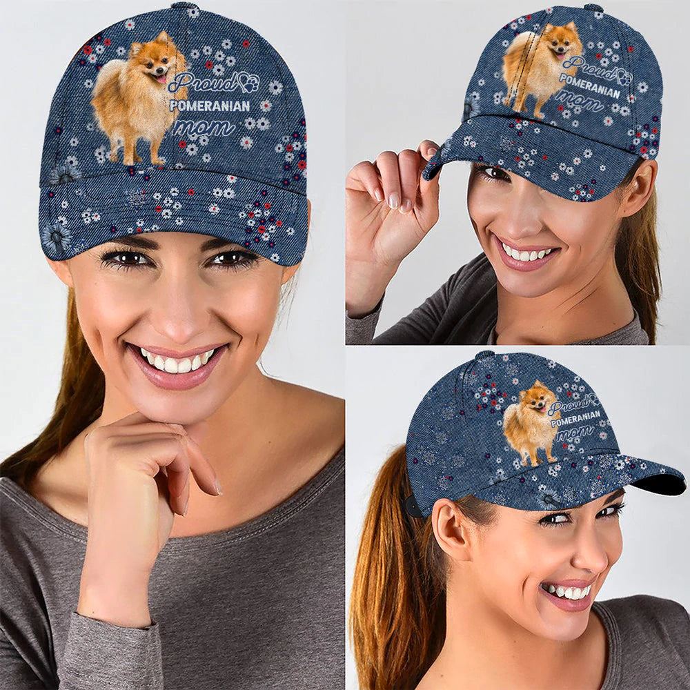 Proud Pomeranian Mom Caps Hats For Walking With Pets Caps For Dog Lovers 2 aghxxv Proud Pomeranian Mom Caps Hats For Walking With Pets Caps For Dog Lovers 2 aghxxv
