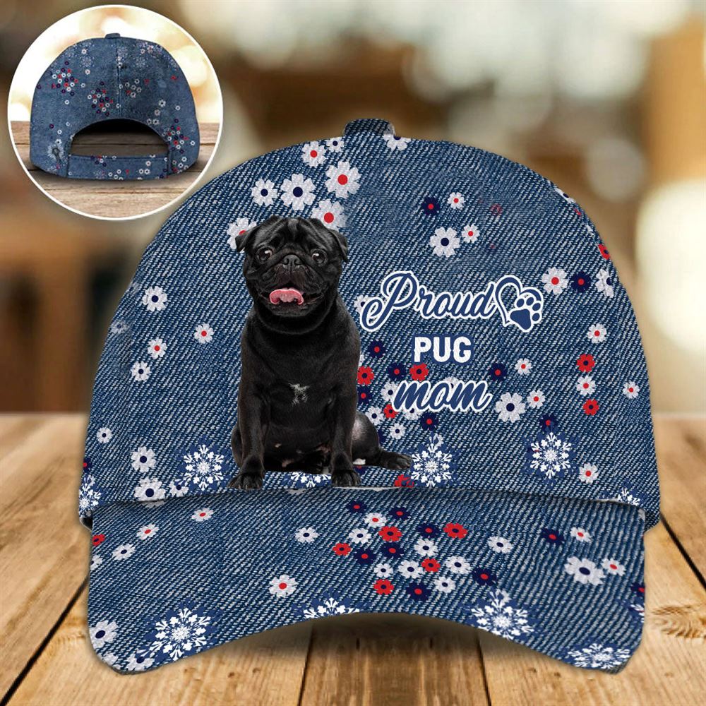 Proud Pug Mom Caps Hats For Walking With Pets Caps For Dog Lovers 1 krrbjl Proud Pug Mom Caps Hats For Walking With Pets Caps For Dog Lovers 1 krrbjl