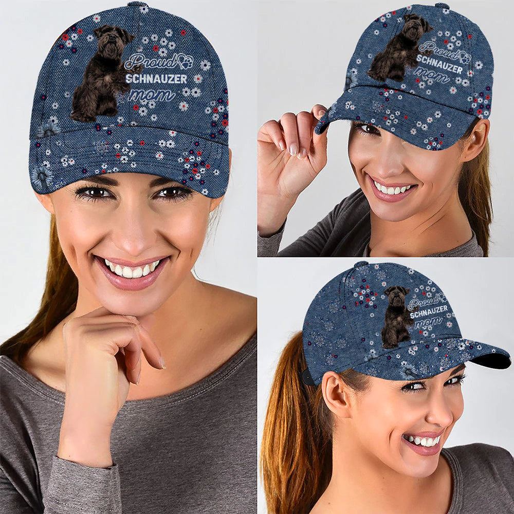 Proud Schnauzer Mom Caps Hat For Going Out With Pets Dog Hats Gifts For Relatives 2 voxdzx Proud Schnauzer Mom Caps Hat For Going Out With Pets Dog Hats Gifts For Relatives 2 voxdzx